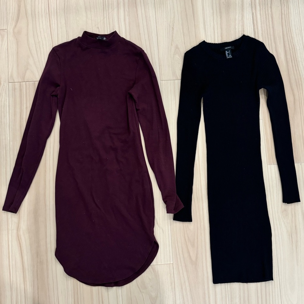 Bodycon long sleeve dresses